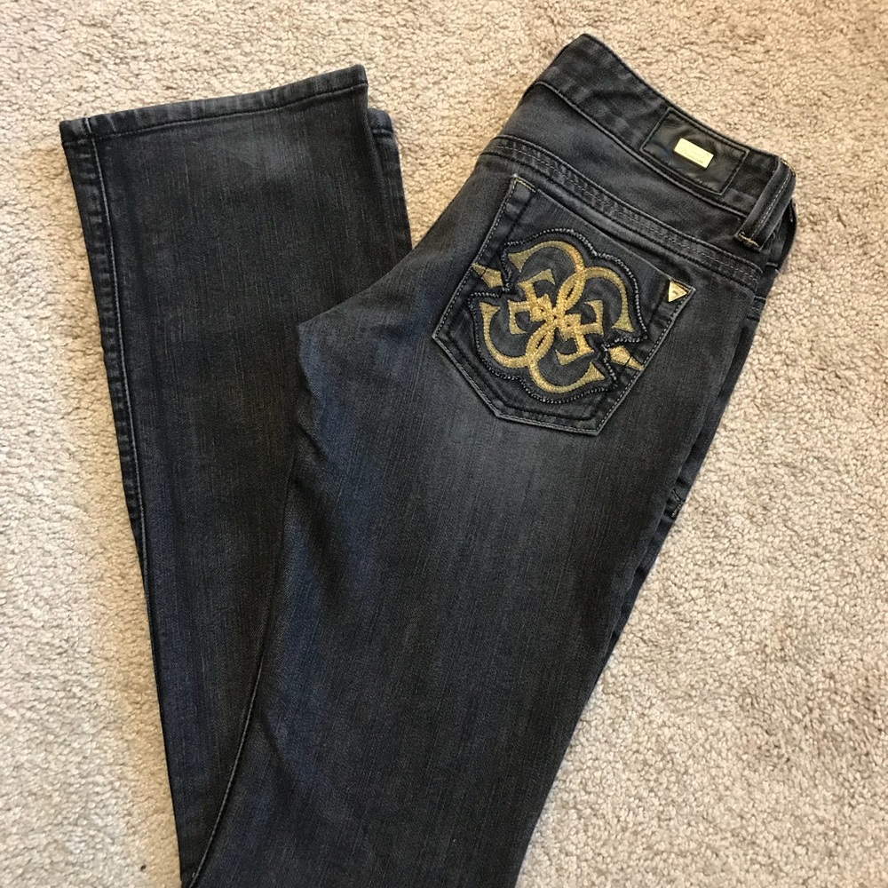 Guess Premium Daredevil Bootcut Jeans. Size 27
